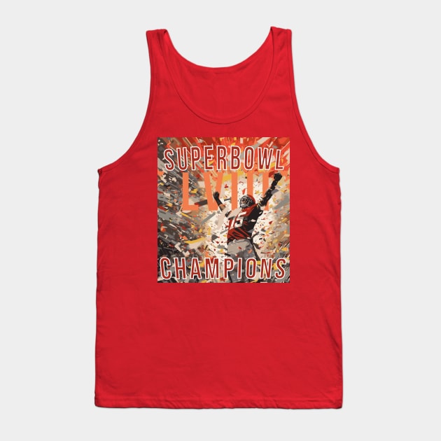 Chiefs Superbowl Champions Tank Top by Baydream